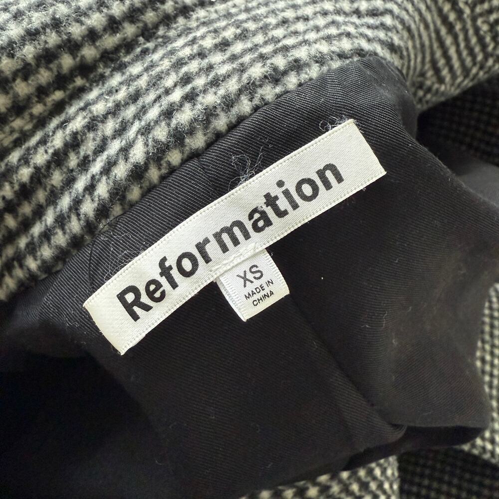 Reformation Houndstooth Peacoat - Picture 5 of 5
